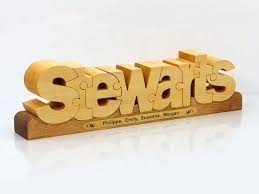 State of the art custom puzzles lasercut from wood. Personalized Wooden Name Puzzle An Original And Special Etsy Name Puzzle Wooden Names Wooden