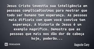 Augusto Cury Augusto Cury A Historia De Jesus Augusto