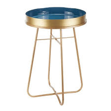 We did not find results for: Side Table Round Metal Enamel Blue And Gold Olivia May Target
