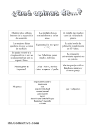 Presente De Subjuntivo Opiniones Aprender Espanol Expresiones En Espanol Ejercicios De Espanol