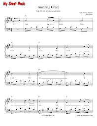 I once was lost, but now 'twas grace that taught my heart to fear, and grace my fears relieved; 1 Amazing Grace Piano Voz