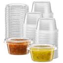 Amazon.com: (2 oz - 200 Sets) Clear Diposable Plastic Portion Cups ...