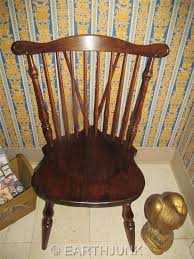Ethan Allen Duxbury Windsor Side Chair Antiqued Old Tavern Pine Wood 12 6010 Ethanallen Country Side Chairs Early American Decorating Antiques