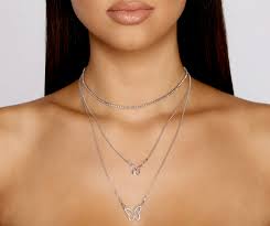 Download Natural Beauty Butterfly Charm Necklace Pack Windsor