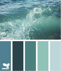 More Sea And Ocean Colours Bunte Hauser Produktdesign Wandfarbe Grun