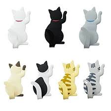 Zrse Strong Catty Cat Refrigerator Magnets Hook Multi Use For Fridge Door Whiteboard Animal Tails Key Holders For Whiteboard Sticker Animal Hooks Animal Tails