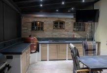 Outdoorkuche Der Ytong Unterbau Steht Andys Grillstube 2 0