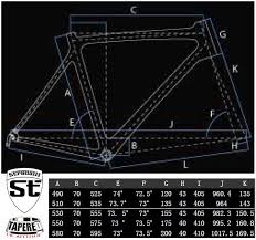 stradalli catania size and geometry chart catania bike