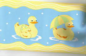 Discover 100+ rubber duck designs on dribbble. Rubber Ducks Removable Border Home Decor Home Living Kromasol Com