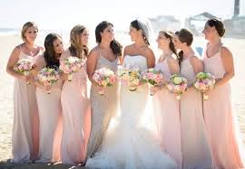 Beach weddings are becoming so common these days. Blush Beach Bridesmaid Dress Off 61 Felasa Eu