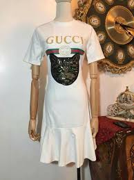 Buy the newest gucci clothing in malaysia with the latest sales & promotions ★ find cheap offers ★ browse our wide selection of products. Gucci Cat Dress Off 76 Medpharmres Com