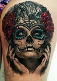 Sugar Skull Girl Favourites Catrina Tattoo Mexikanisches Tattoo Und Totenkopf Tattoos