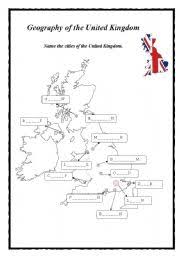 geography worksheets