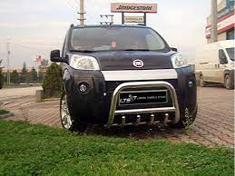 Fiat Fiorino 2007 2013 Chrome Axle Nudge A Bar Bull Bar Fiat Bull Bar Fiat Accessories