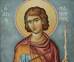 Οἱ ἅγιοι προστάται τοῦ ναοῦ. O Eortasmos Toy Agioy Fanoyrioy Apo 25 27 Aygoystoy Sth Samo Samos Voice