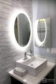 Side Lighted Led Bathroom Vanity Mirror 24 Round Mirror Bathroom Bathroom Vanity Mirror Led Mirror Bathroom Larger ones or lots of small ones in a group can make rooms look bigger and brighter, too. side lighted led bathroom vanity mirror