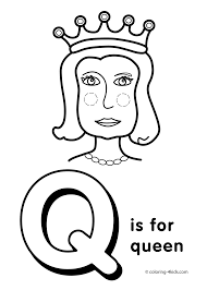 Letter Q Coloring Pages Alphabet Coloring Pages Q Letter Words For Kids Printable Alphabet Coloring Preschool Alphabet Printables Alphabet Coloring Pages