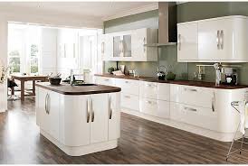 Cooke Lewis High Gloss Cream Kitchen Ranges Kitchen Rooms Diy At B Q Contemporary Kitchen Home Decor Kitchen Home Kitchens