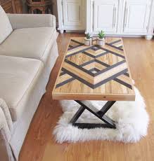 Reclaimed Wood Coffee Table Wood Chevron Geometric Black Etsy In 2020 Coffee Table Wood Mid Century Modern Coffee Table Reclaimed Wood Coffee Table