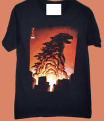 Details About Vintage Rare Godzilla Bioworld T Shirt Loot Crate Toho Size S 2xl Reprint