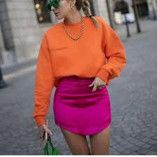 Zara Pink Satin Skirt Quality Assurance Protein Burger Com