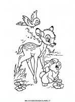 Disegni Da Colorare Di Bambi Il Film Disney Del Tenero Cerbiatto