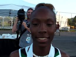 Darroneshia Lott 3rd Place Girls 800 Post-Race