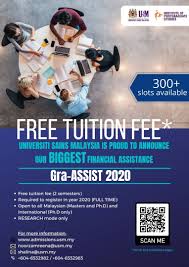 Founded on 1 june 1969 as a statutory body with its own constitution. Usm Postgraduate Studies Kuala Lumpur Graduate Student Financial Assistant Gra Assist Is Now Open For Application Http Www Ips Usm My Index Php Financial Assistance Graduate Student Financial Assistant Gra Assist Facebook