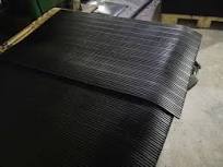 High Quality Anti-Slip Rubber Mat Fine Ribbed Pinstripe Rubber Sheet Roll
