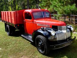Image result for Red 1947 Truck