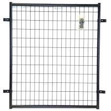 Predator 4 In Black Powder Coated Top Panel Kennel Black Powder Coat Dog Kennel Wire Mesh Fence