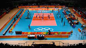 The indoor volleyball competition takes place at ariake arena in ariake , and the beach volleyball tournament at shiokaze park , 1 2 in the temporary. Rio 2016 Volleyball Is A Marathon For Venue Team Olympic News