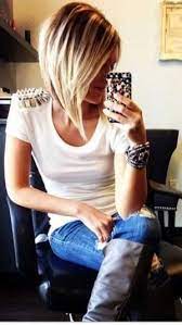 Straight Long Angled Bob Hairstyles By Kenya By Kenya Bob Haircut For Fine Hair Haircuts For Fine Hair Hair Styles