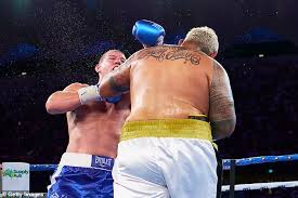 Want to discover art related to undercards? Sydney Super Fight Mark Hunt V Paul Gallen And Tim Tszyu V Bowyn Morgan Daily Mail Online