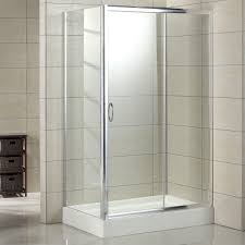 46 X 34 Kepner Reversible Corner Shower Enclosure With Tray Left Drain Polished Corner Shower Enclosures Corner Shower Kits Shower Stall Enclosures