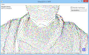 how to plot 3d colored points with helix toolkit stack