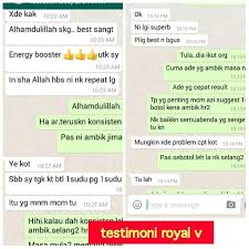 Semua produk herba sendayu tinggi berdaftar dengan kkm dan mempunyai lessen mal no skrg ni saya mengamalkan royal v dari jamu ratu malaya dan sapuan krim furmon. Pastinya Original Murah Di Sini Jus Royal V By Jamu Ratu Malaya Rm55 Murah Original Sahaja