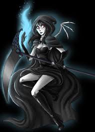 Grim Reaper By Beastqueen On Deviantart Female Grim Reaper Reaper Drawing Grim Reaper