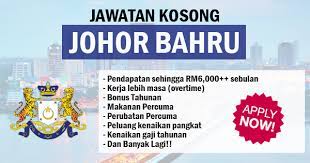 Waktu doa hari ini di johor bahru akan bermula pada 05:39 (matahari terbit) dan selesai di 20:22 (isyak). Jawatan Kosong Di Johor Bahru Kelayakan Minimum Spm