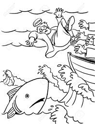 Even with all the questions about mercury. Coloring Page Of Jonah And The Big Fish Stock Photo Picture And Royalty Free Image Image 126584242