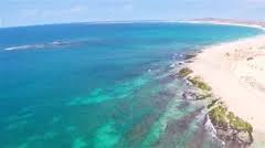 Descubre la isla de boavista en cabo verde con salidas de lisboa y oporto los sabados, paquete de 8 dias con vuelo directo desde lisboa con tap. Aerial View Of Praia De Curalinho Be Stock Video Pond5