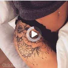 Wallpaper Angels Aesthetic Flower Thigh Tattoos Leg Tattoos Thigh Tattoos Women