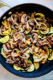 17 homemade recipes for thin sirloin steak from the biggest global cooking community! Easy Sirloin Skillet With Vegetables Recipe Sweet Cs Designs