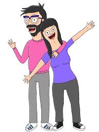 Bob's burgers is an american animated television sitcom that premiered on the fox network on january 9, 2011. Drew A Picture Of Myself And My Gf As Bobs Burgers Characters For Our Anniversary Im An Amateur So Be Kind Oc Bobsburgers