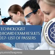 FULL RESULTS: August 2017 Medtech board exam passers list, top 10
