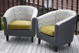 2 X Funky Bespoke Upcycled Grey Olive Green Tub Chairs Trade Me Tub Chair Chair Chairs For Sale
