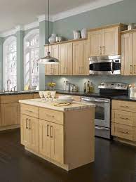 Maple Kitchen Cabinet And Wall Color Maple Kitchen Cabinets Best Kitchen Colors Light Wood Cabinets