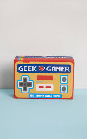 Put your gaming knowledge to the test with this epic quiz! Clear Geek Gamer Trivia Card Game Home Prettylittlething Usa
