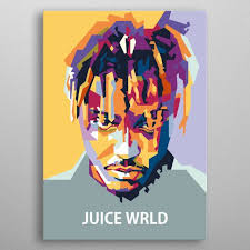 Juice wrld canvas, legends never die print, xxxtentacion poster, rapper canvas, wall hanging, wall print, music art, gift poster, home decor. Juice Wrld Pop Art Posters Small Canvas Paintings Poster Art