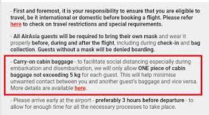 Like 20kg, 25kg, 30kg etc. Airasia Drops Cabin Baggage Allowance To 5kg In The Name Of Social Distancing The Airline Blog